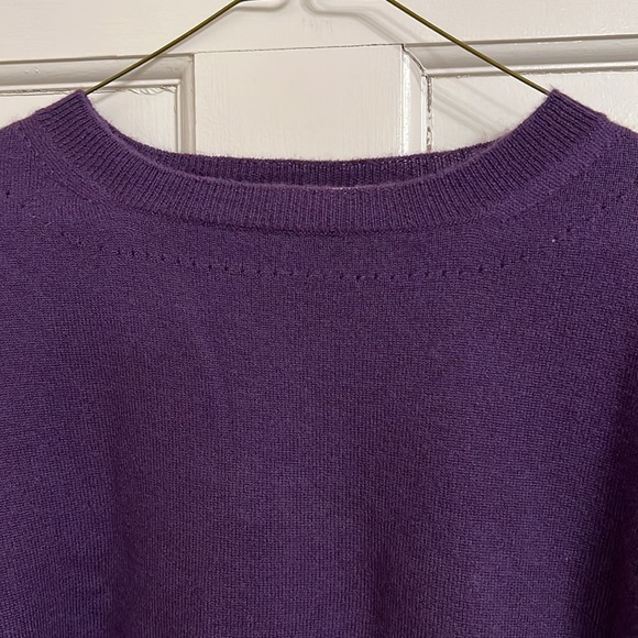 Marni Purple Crewneck Cropped Sweater size 40 - Picture 4 of 13